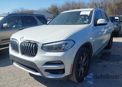 2021 BMW X3 Sdrive30I from USA, damaged, VIN 5UXTY3C02M9E92603